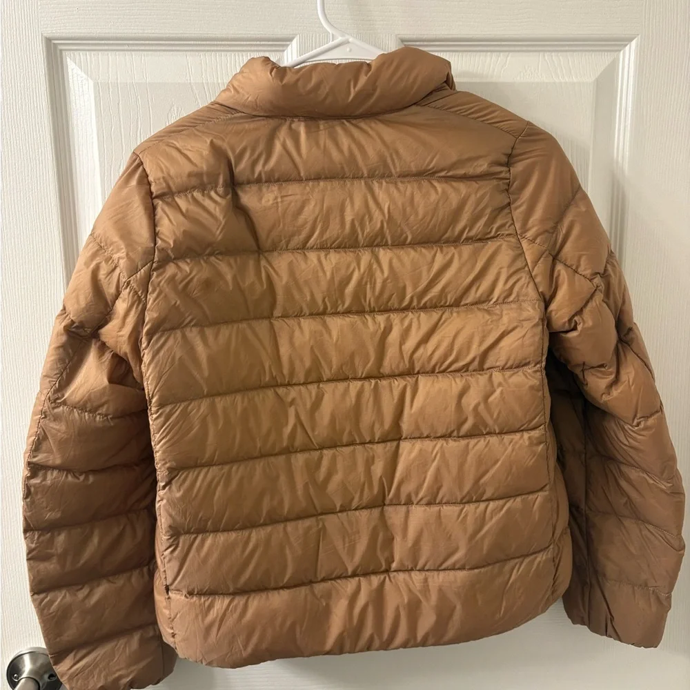 Uniqlo Women's Brown Puffer Jacket - Picture 3 of 3